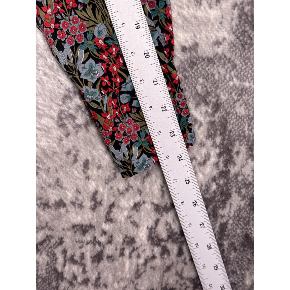 J Crew Perfect Shirt 4 Womens Liberty London Floral Fabric Long Sleeve - Picture 5 of 9